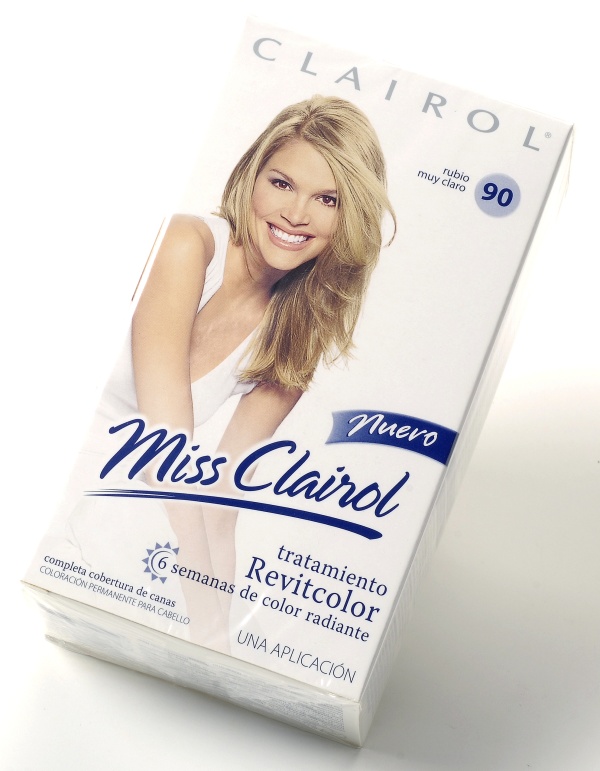 Clairol Hair Dye Packaging