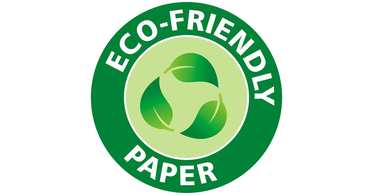 Eco friendly paper