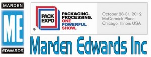 Marden Edwards Inc  Pack Expo 2012