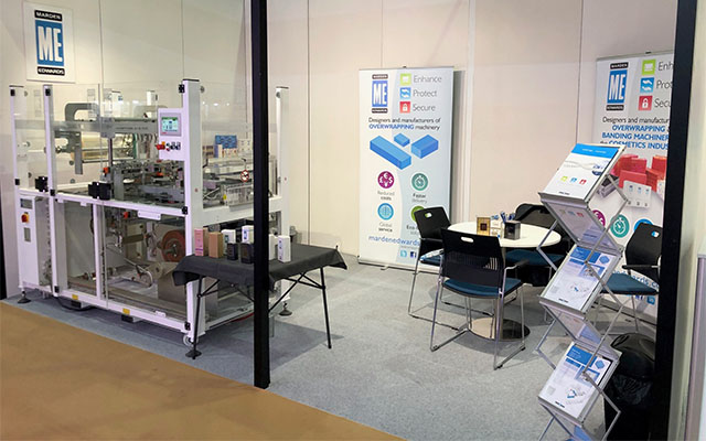 Marden Edward stand at Beautyworld Middle East 2022