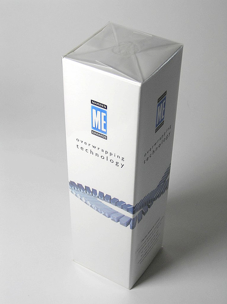 overwrapped product carton