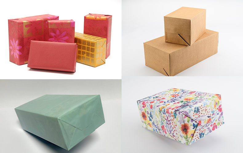 Selection of paper wrapped product cartons 