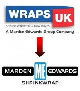 Wraps UK rebrand to Marden Edwards Shrinkwrap