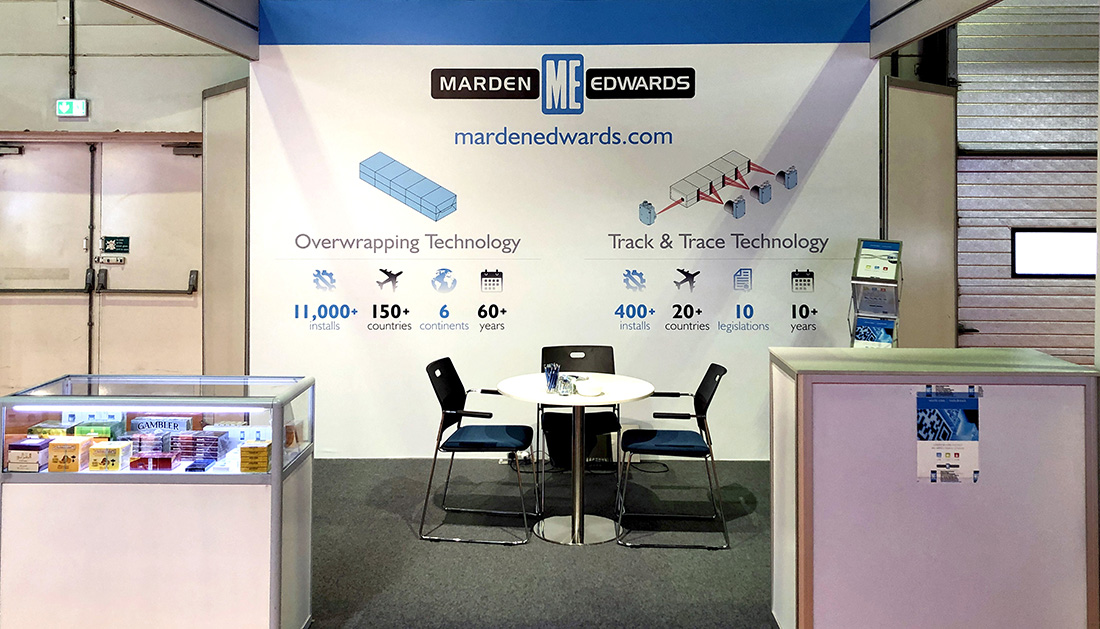 Marden Edwards Meet & Greet Stand at World Tobacco Middle East 2022