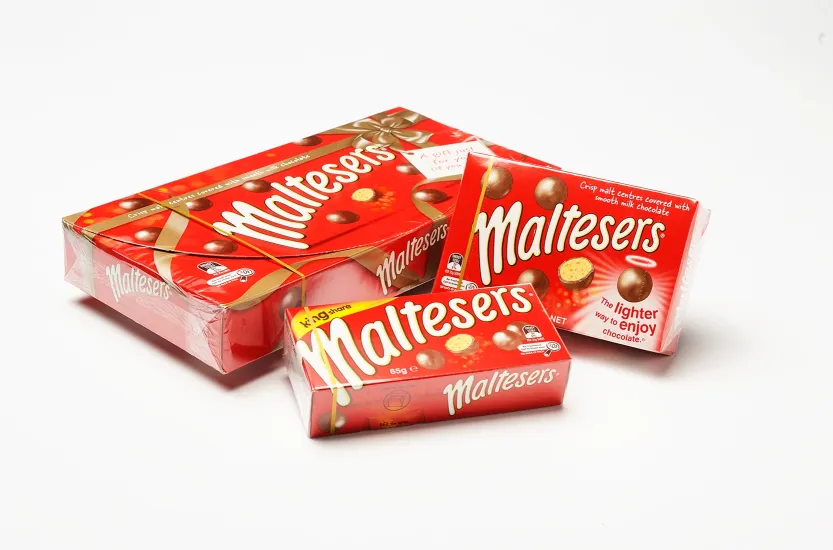 Maltesers Carton Overwrapping