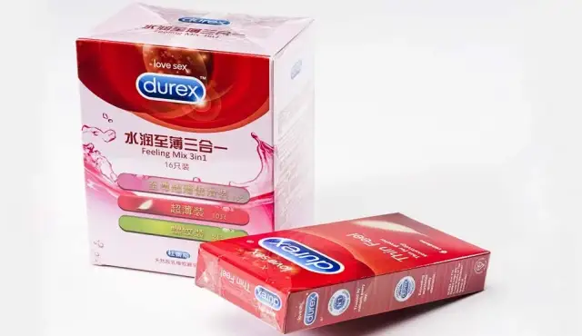  обертывание коробки презервативом